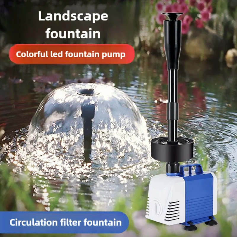 Marine Aquarium Return Pump - 110V 220V 물고기 연못 분수 펌프