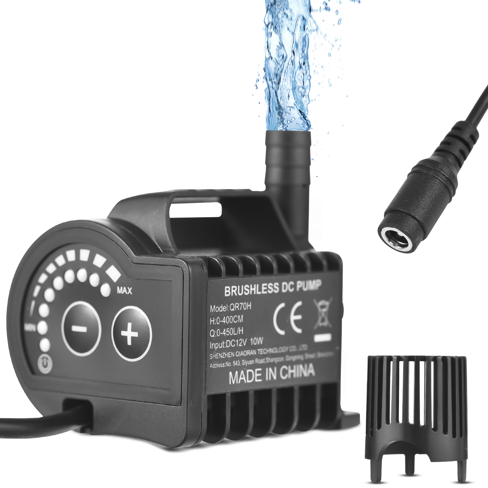 Marine Aquarium Return Pump - 수중 12V 워터 펌프 8단계 조절