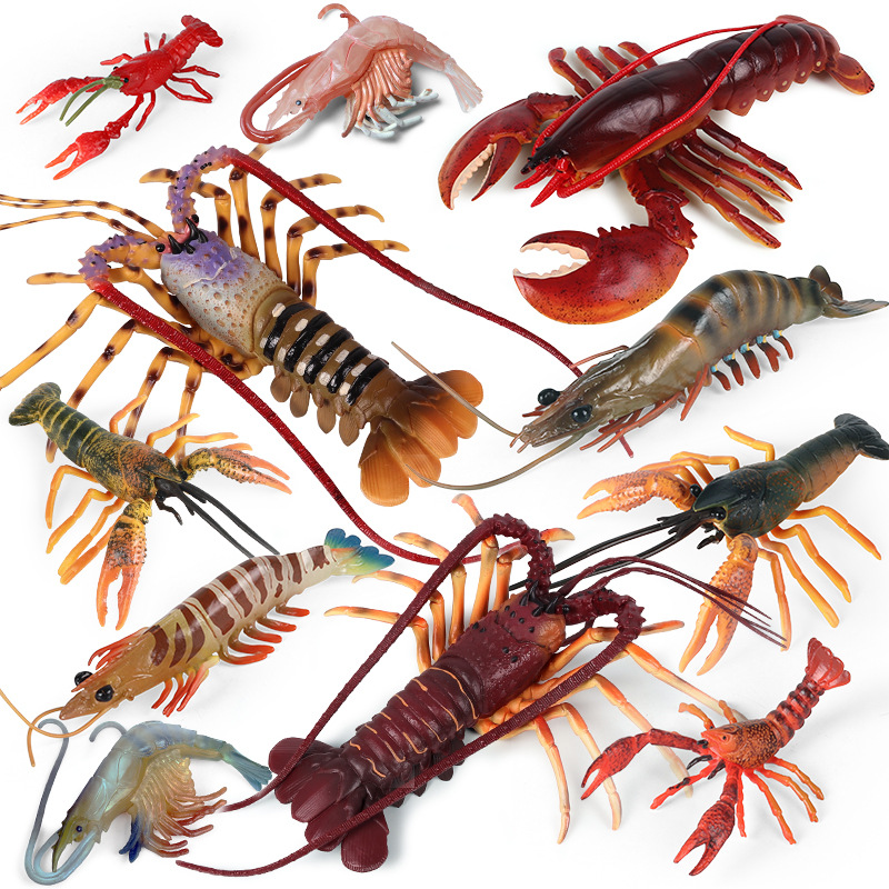 실제와 같은 해양 생물 피규어 미국산 바닷가재 킹크랩  - Marine Aquarium Hermit Crab 리뷰 및 가격