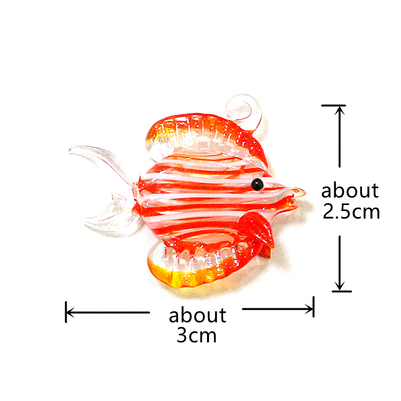 손으로 만든 열대어 미니어처 유리 펜던트 수족관 장식  - Marine Aquarium Mini 리뷰 및 가격