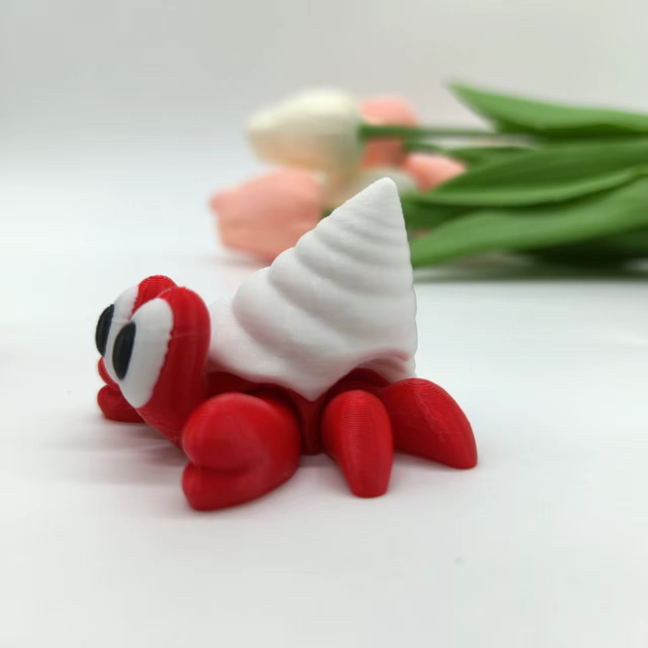 3D 인쇄된 고래새 조각상, 해양 생물 장식 고래새 수 - Marine Aquarium Hermit Crab 리뷰 및 가격