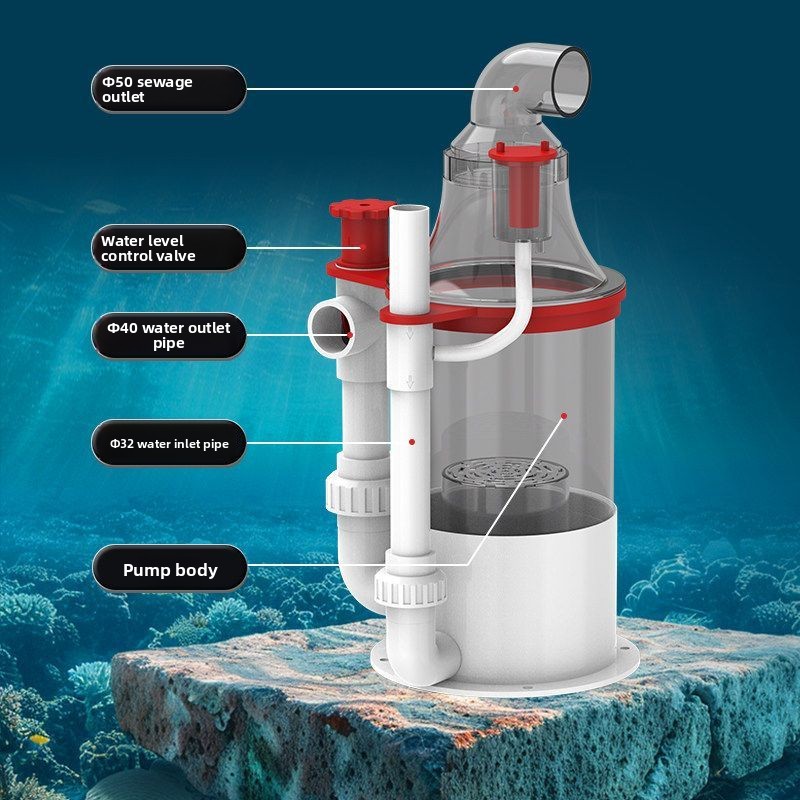 수족관 해수어 수조용 외부 단백질 스키머, 해수 여과  - Marine Aquarium Protein Skimmer 리뷰 및 가격