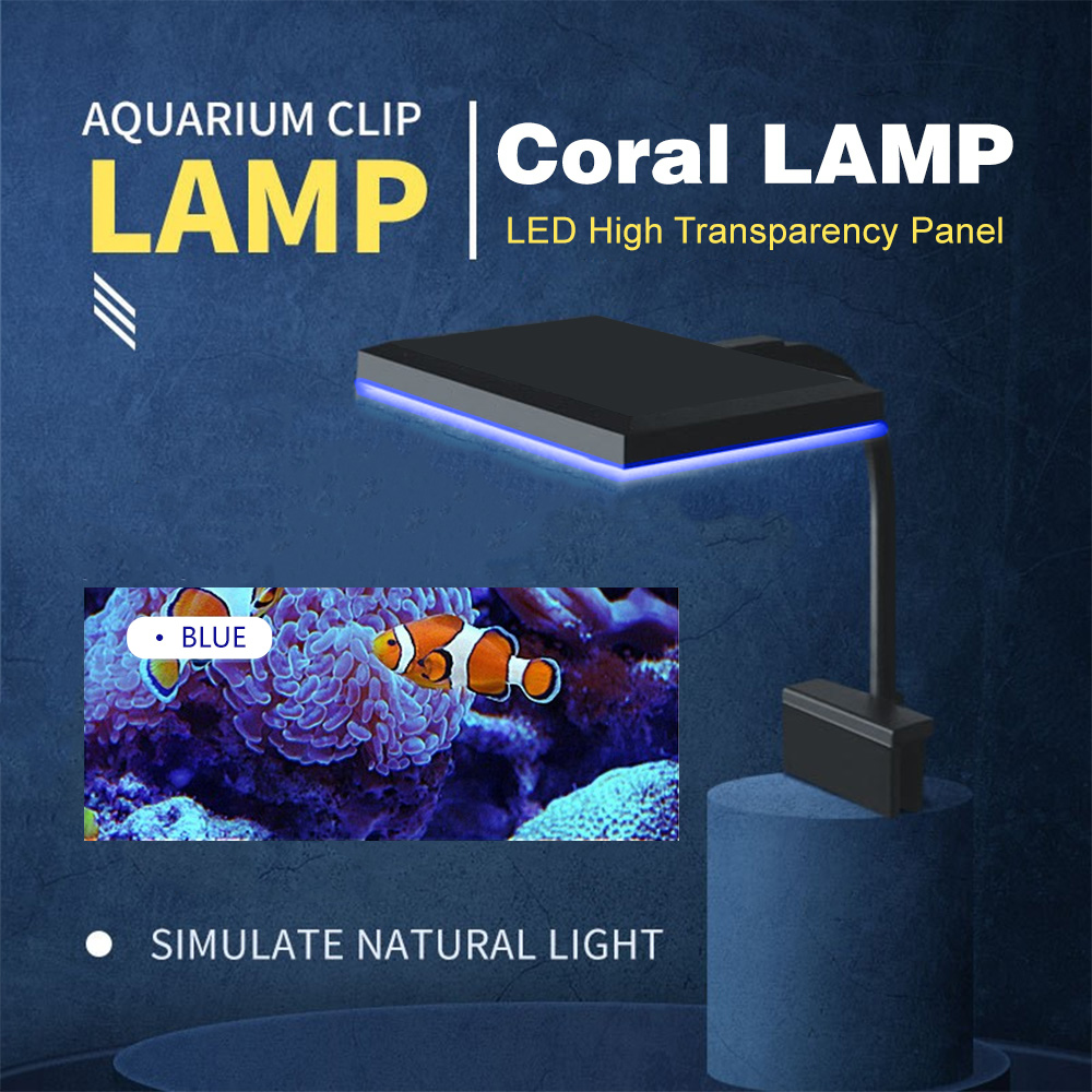 ASJD-07 LED 수족관 클립온 조명 8W 블루 화 - Aquarium Blue Marine Reef 리뷰 및 가격